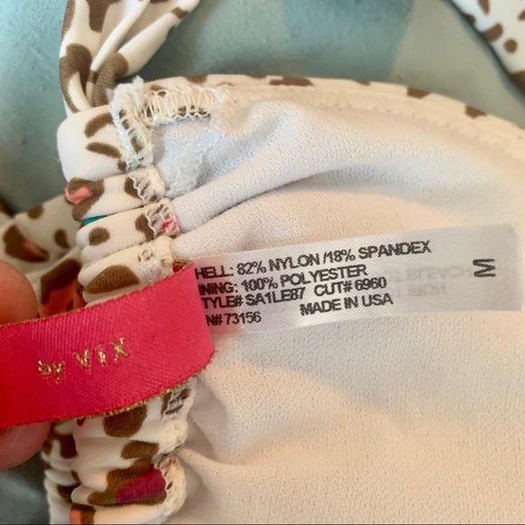 Sofia by Vix Multi-Color Print Bikini Top - Picture 6 of 8